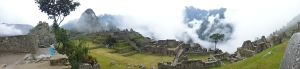 Panorama of Machu Piccu
